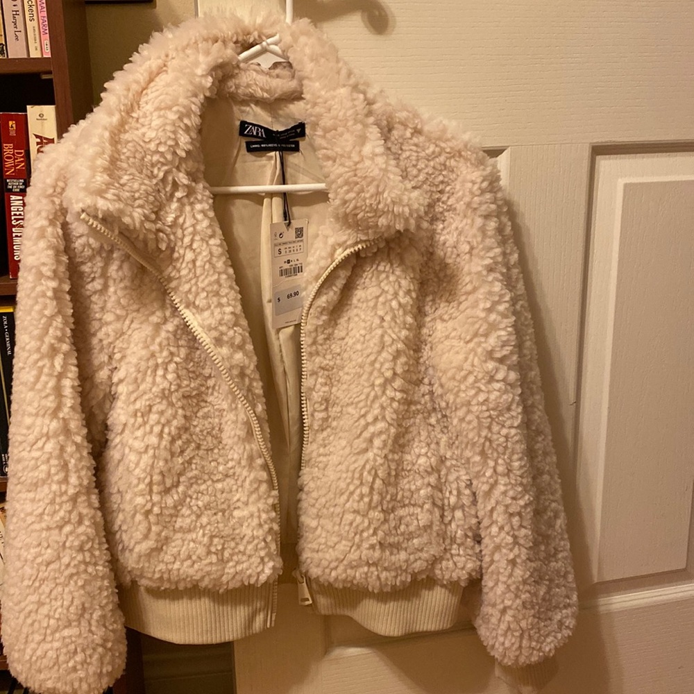 COPY - Cream Zara soft jacket
